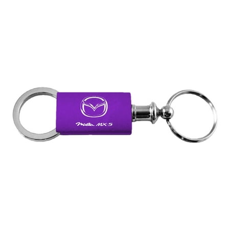 Name and Logo Leather Keychain for Mazda AUGDP1005